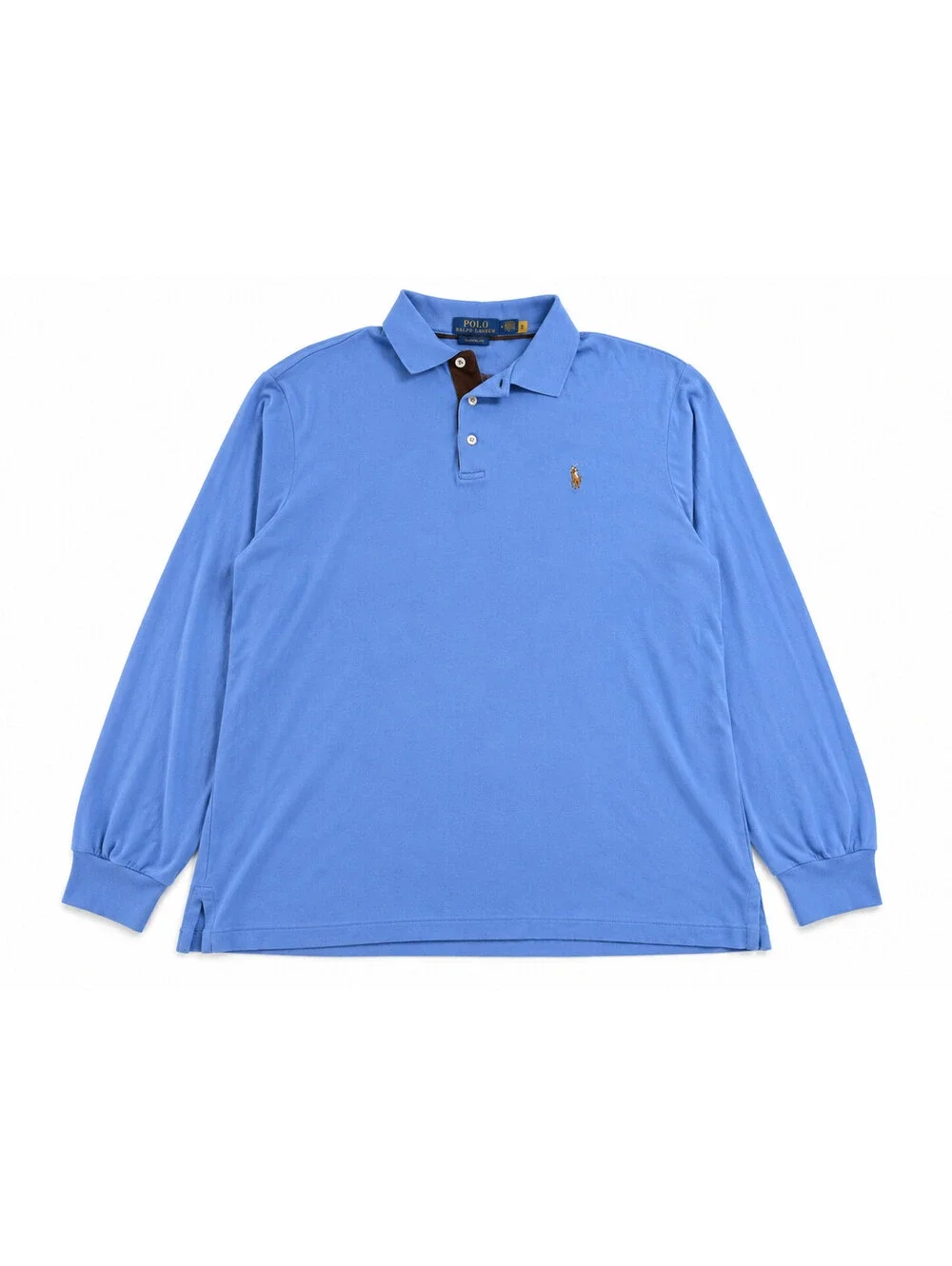Polo Ralph Lauren Classic Fit Soft Cotton Shirt Fall Blue Men's Sz M NWOT